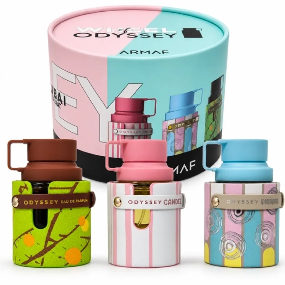 KIT ARMAF ODYSSEY CANDEE + MARSHMALLOW+ DUBAI CHOCOLAT EDP 30ML