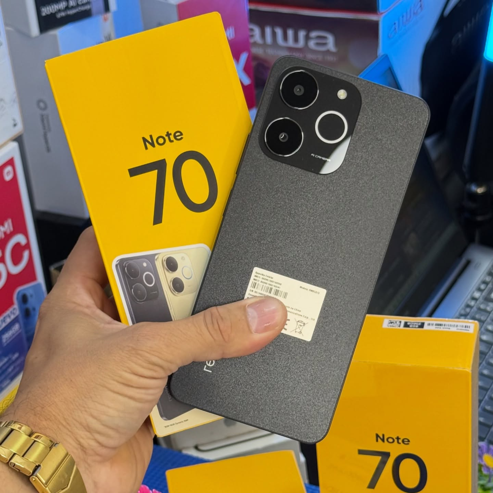 REALME NOTE 70 128GB 4GB RAM — foto de referência do modelo