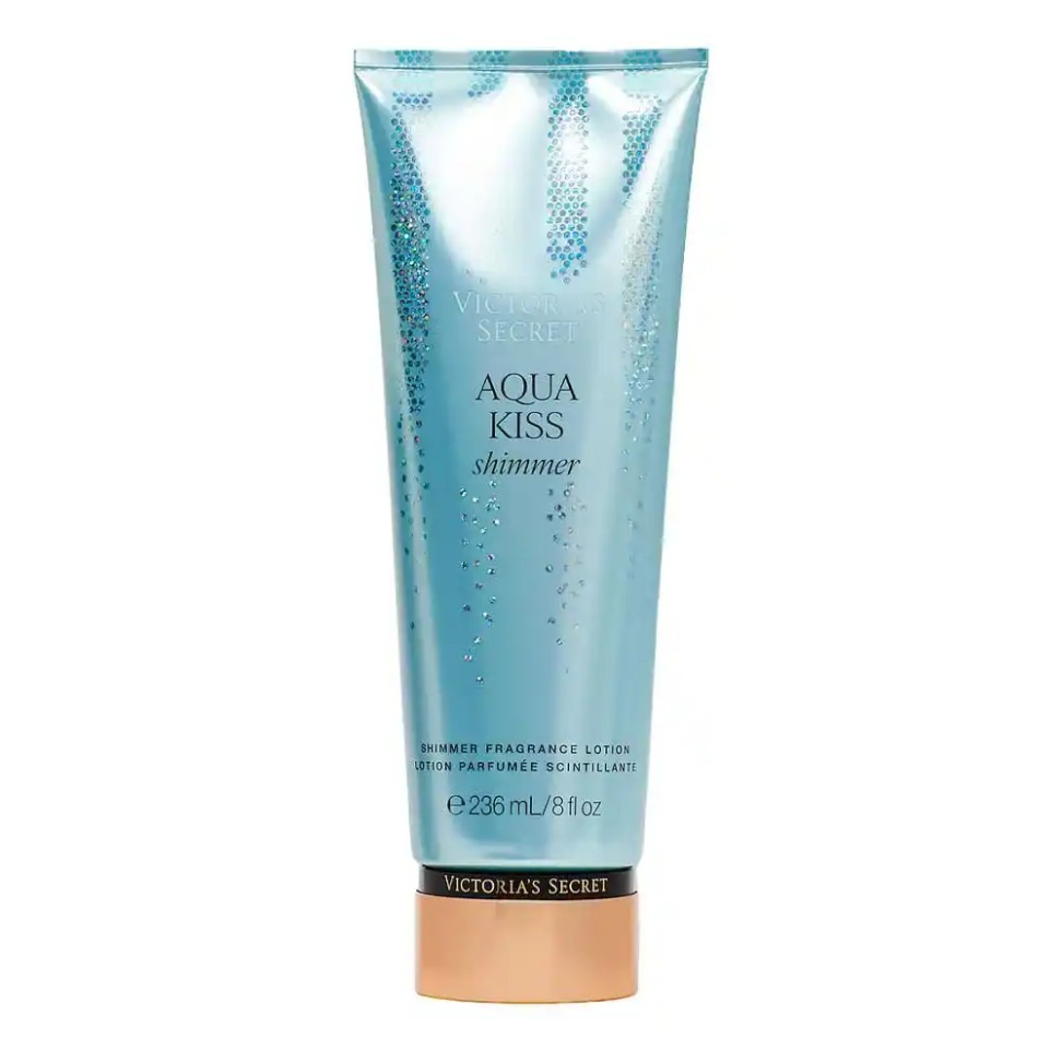 LOÇÃO CORPORAL VICTORIA'S SECRET AQUA KISS SHIMMER 236ML