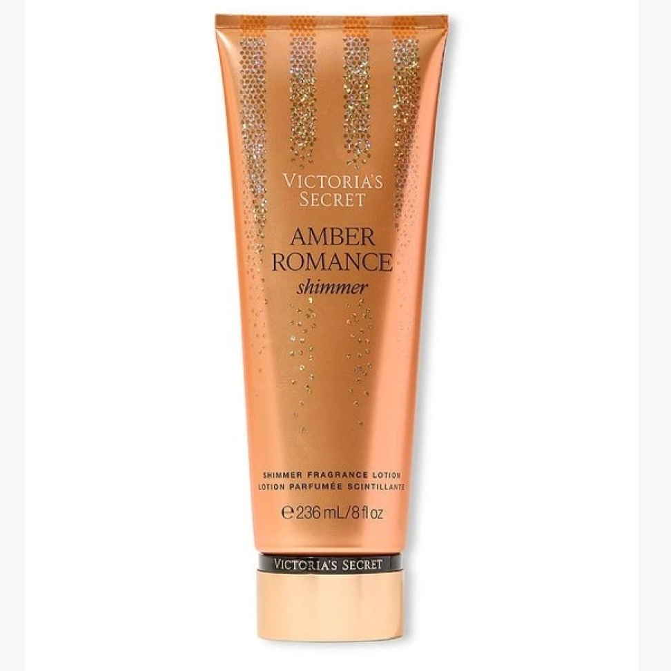 LOÇÃO CORPORAL VICTORIA`S SECRET AMBER ROMANCE SHIMMER 236ML