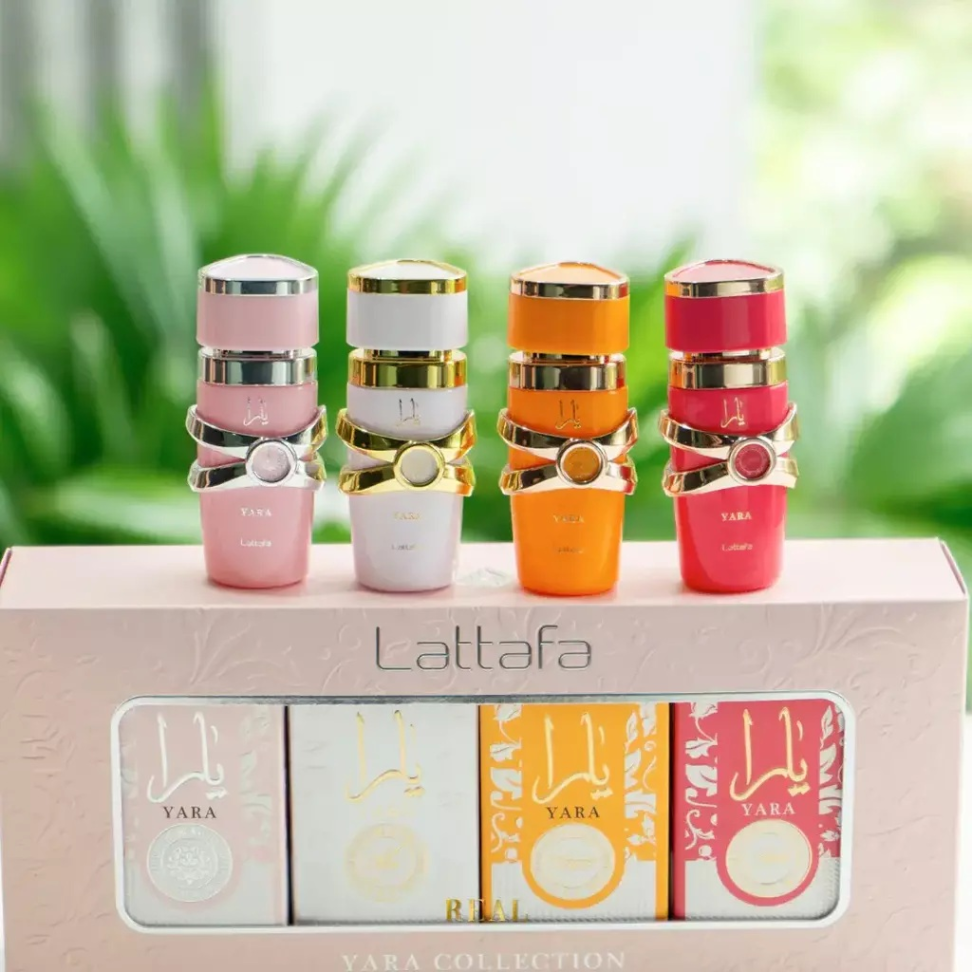 KIT LATTAFA YARA, YARA CANDY TOUS E MOI 5ML KIT 4