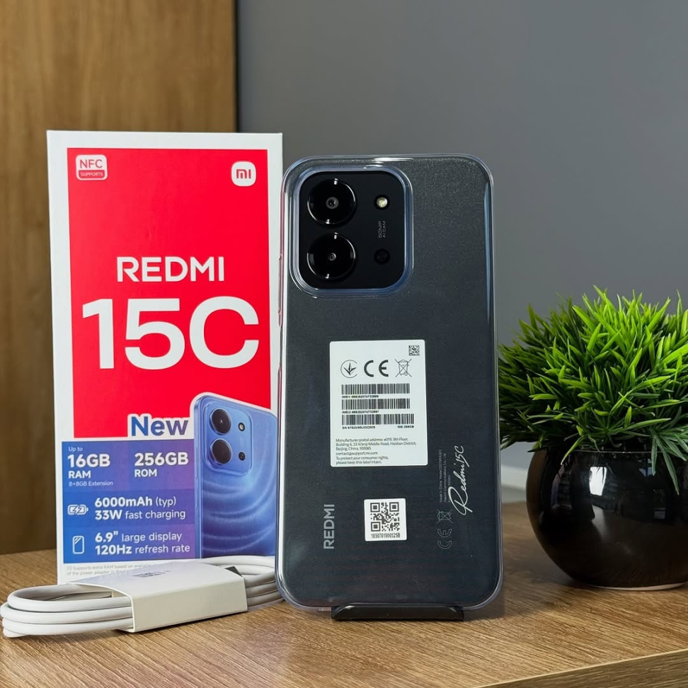 REDMI 15C 256GB 8GB RAM — foto de referência do modelo