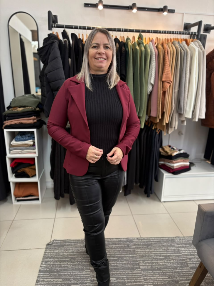 Blazer P - marsala