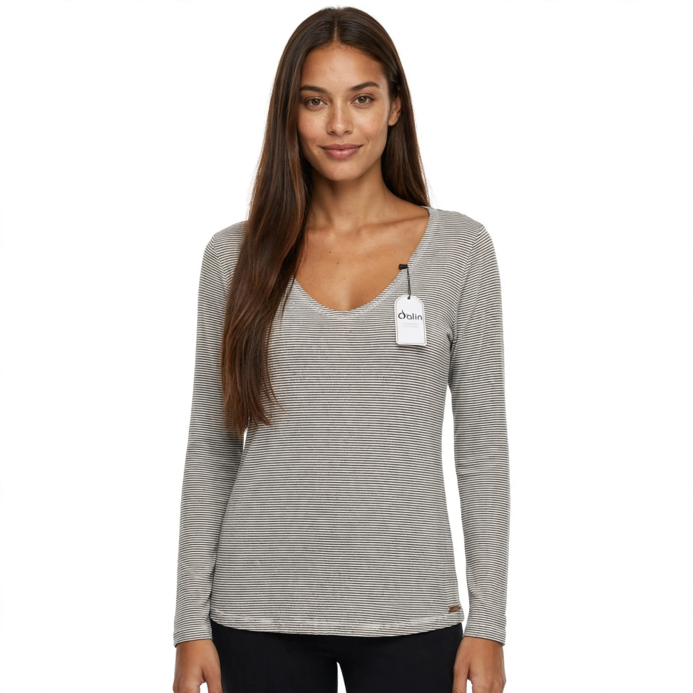 Blusa listras - Tam M