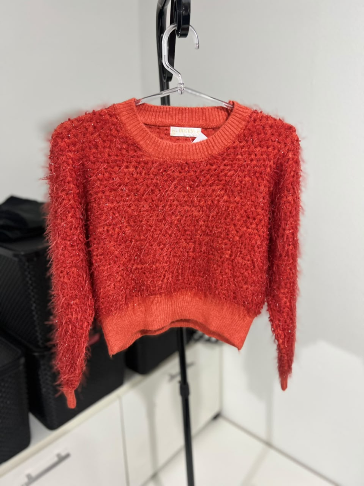 Blusa P- cenoura