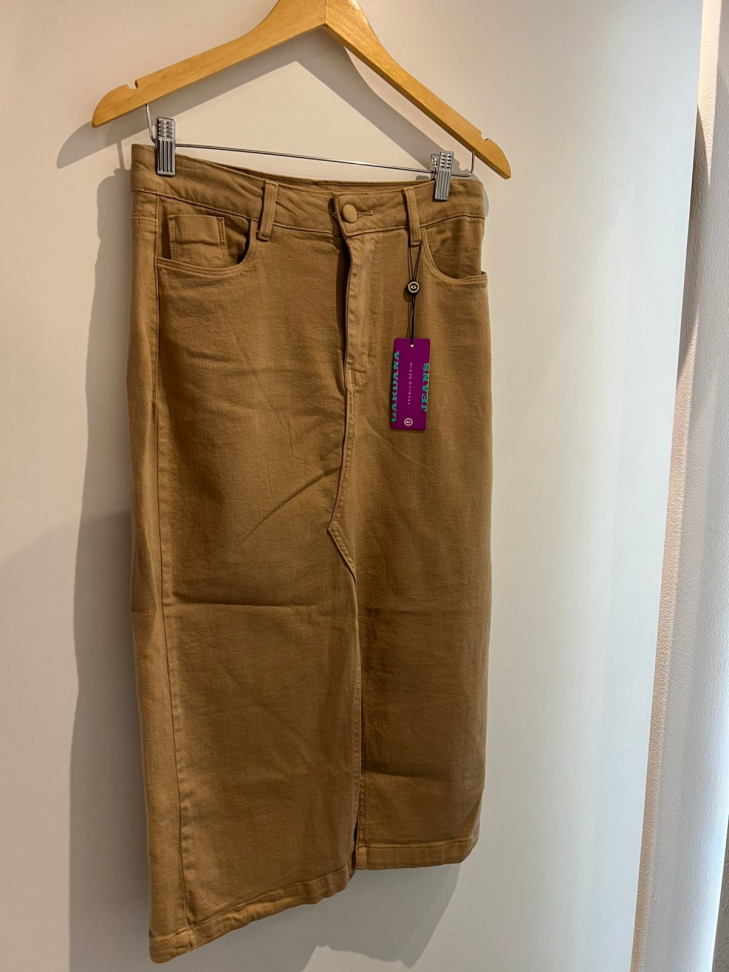 Saia midi jeans - Tam 40