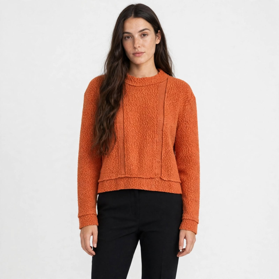 Blusa M - abóbora