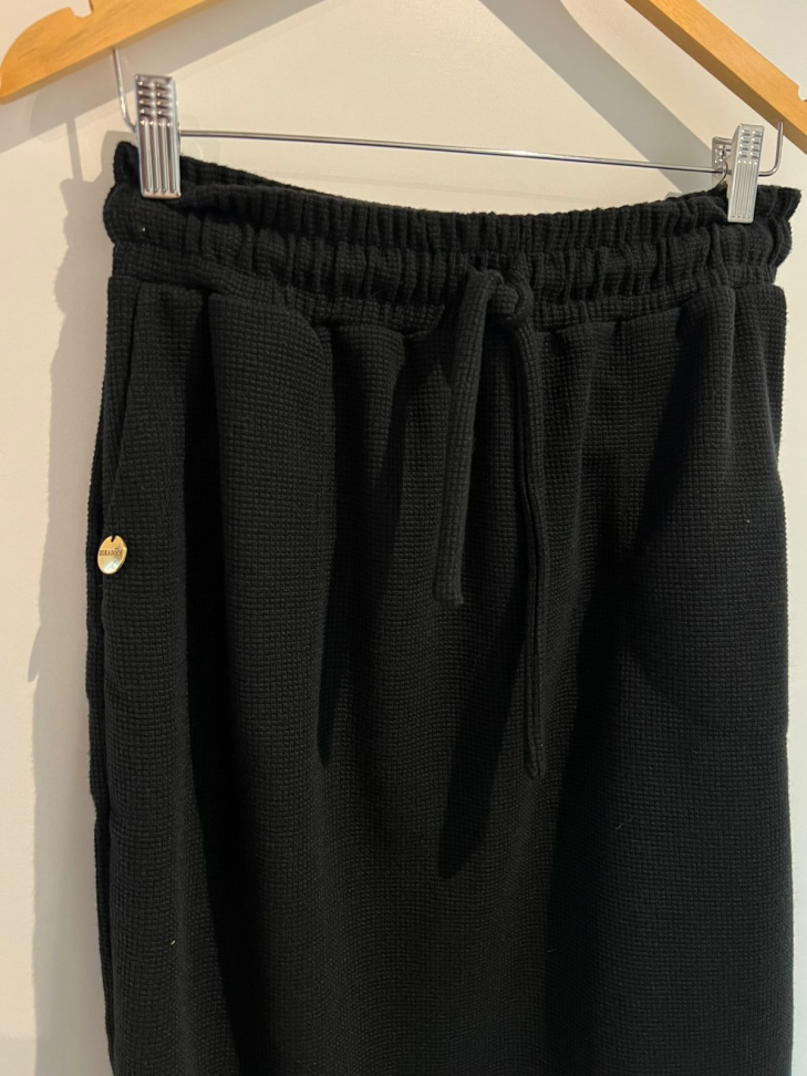 Saia midi jacqard preto - Tam GG - #3