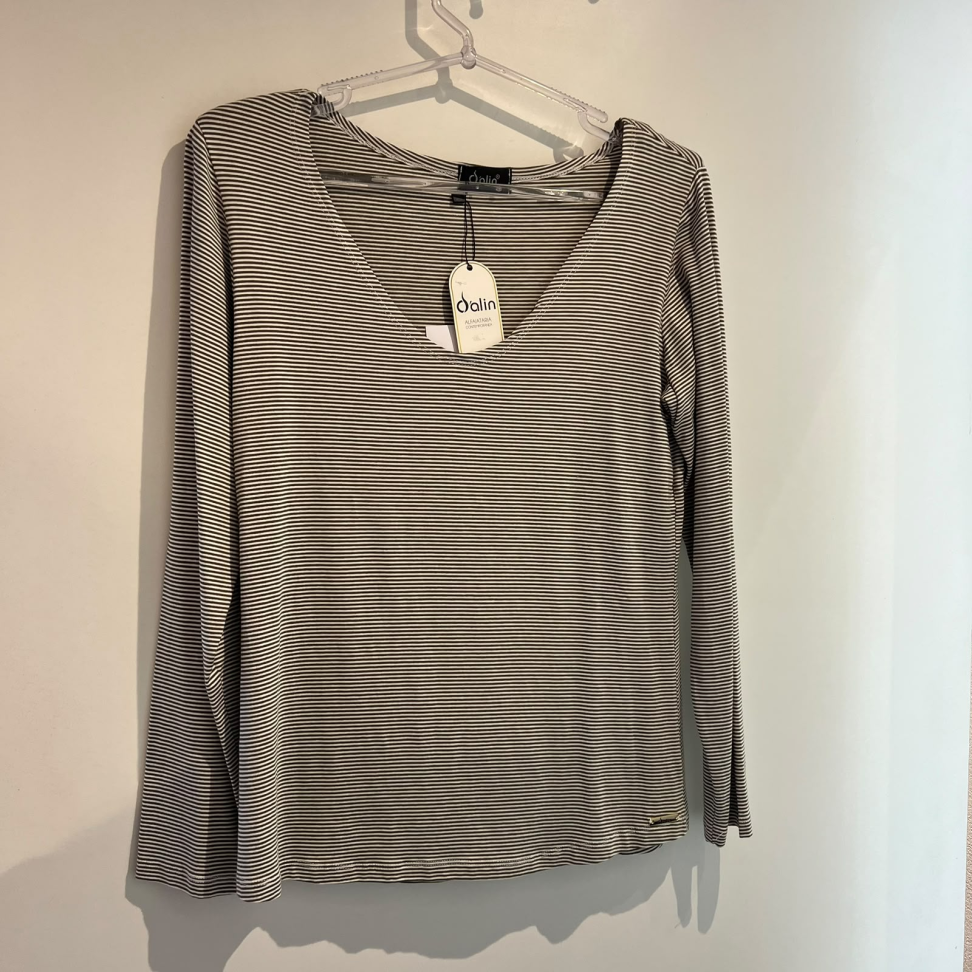 Blusa listras - Tam M