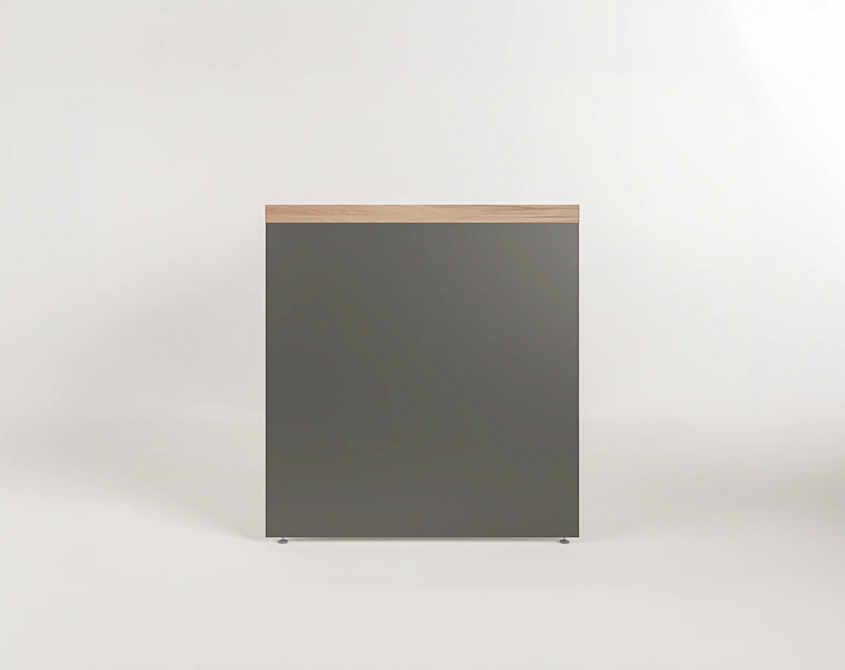 MESA RETA PÉ PAINEL TP 40 1,20X0,60 COM 2 GAVETAS MARTINUCCI - #4