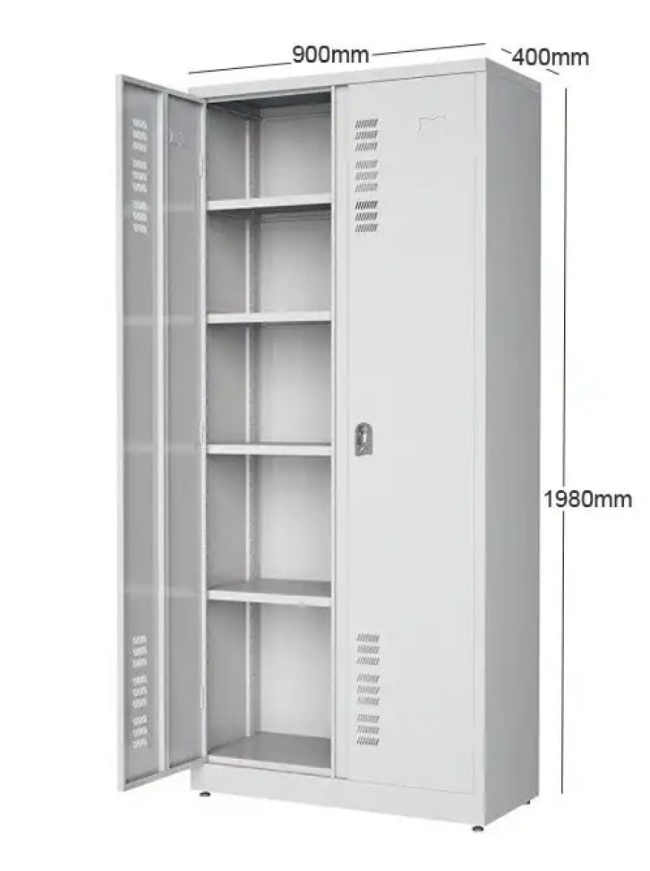 ARMÁRIO DE AÇO W3 2 PORTAS COM FECHADURA - #2