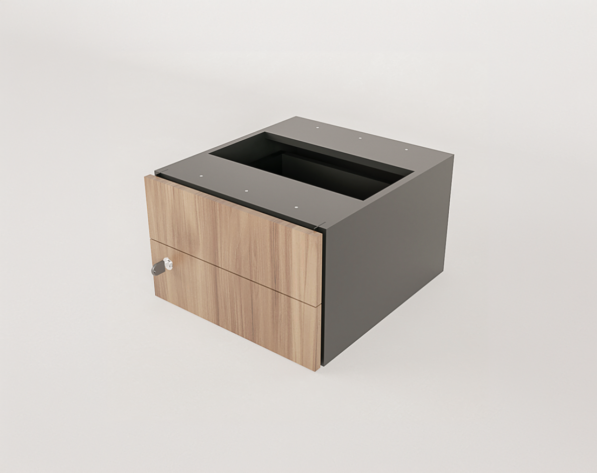 GAVETEIRO FIXO 02 GAVETAS MARTINUCCI - #2