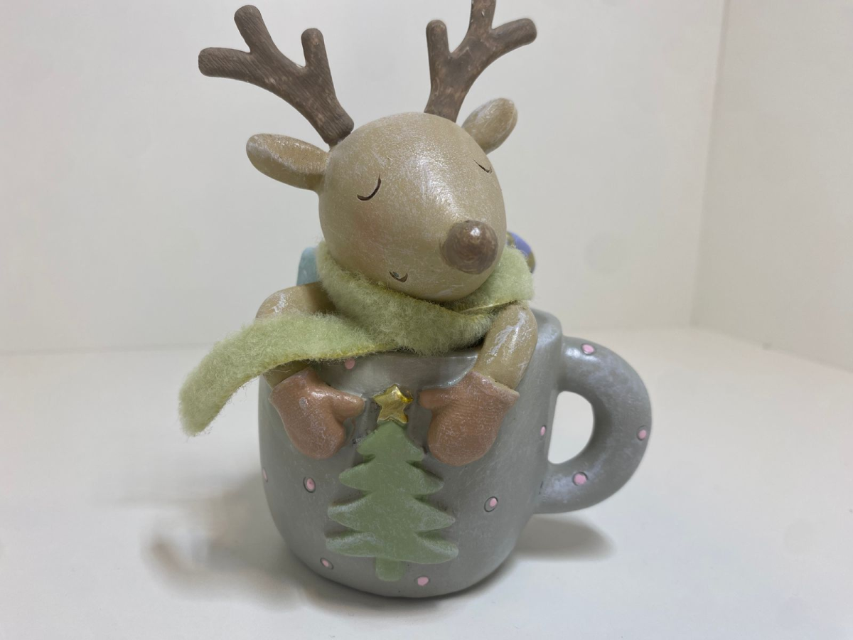 Decoração de Caneca com rena - #3
