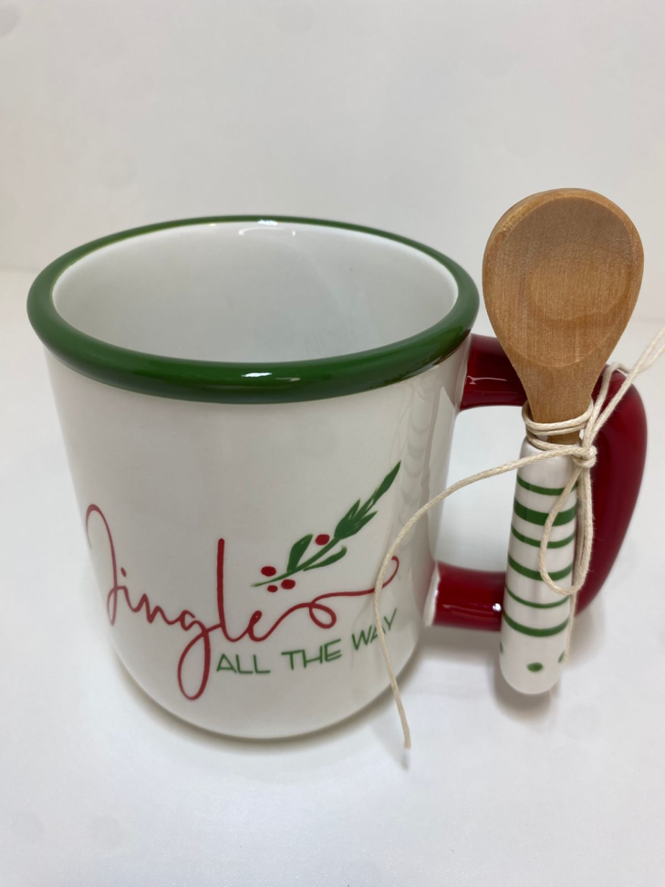 Caneca "Jingle All The Way"