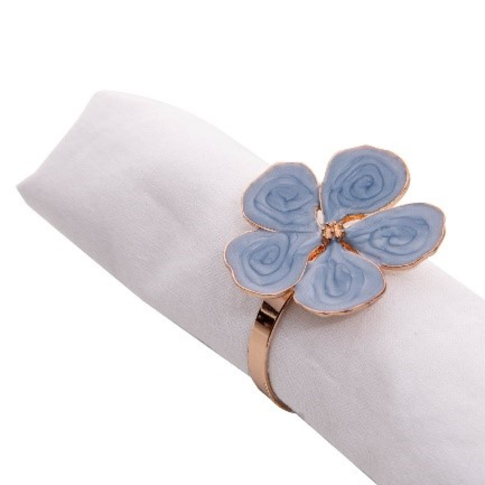 Anel de guardanapo Flower (4 unidades)