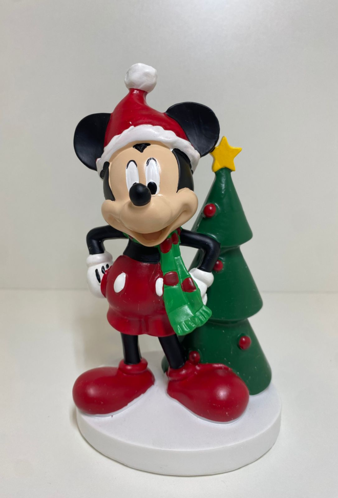 Mickey natalino em resina