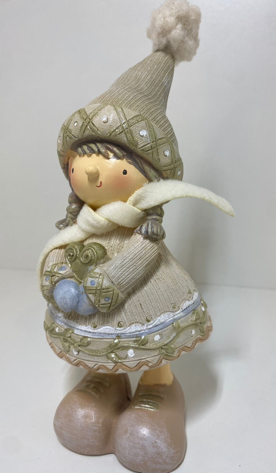 Decoração Boneca natalina (21cm) - #1