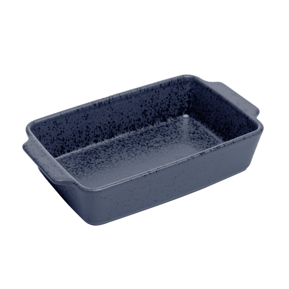 Refratário de cerâmica Azul Matte (29x17x7cm)