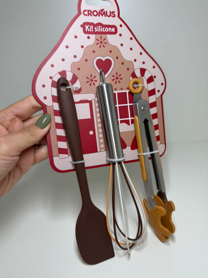 Kit de utensílios natalinos