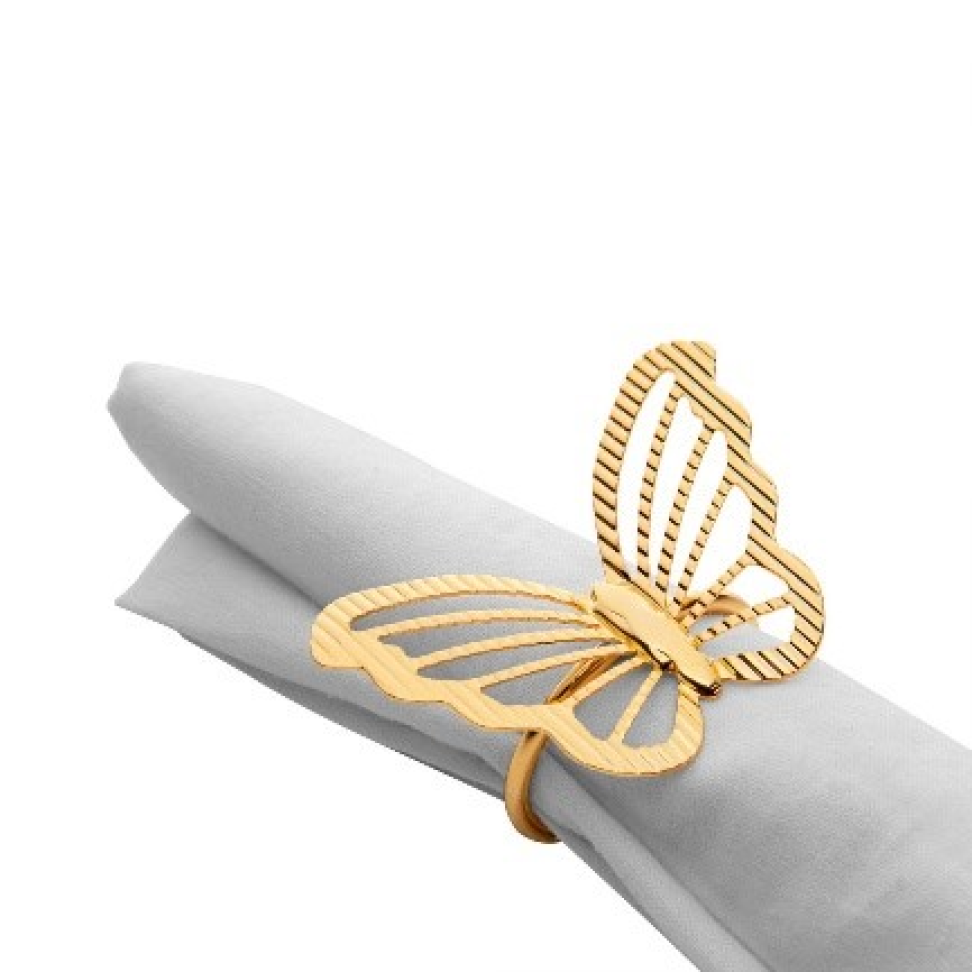 Anel de guardanapo Butterfly (4 unidades)