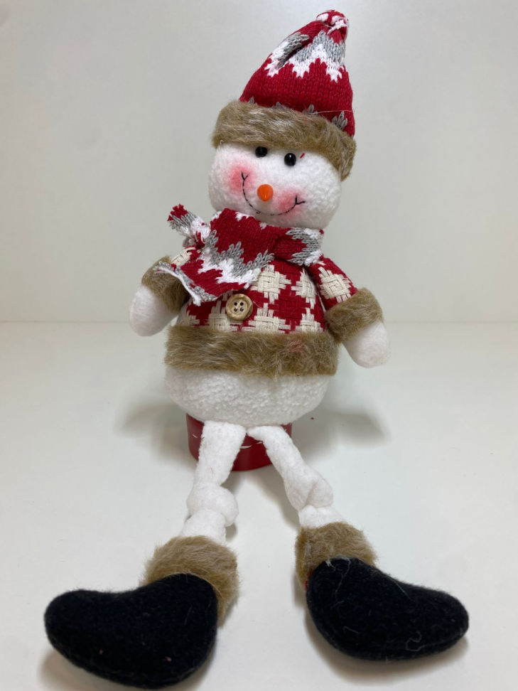 Boneco de Neve sentado