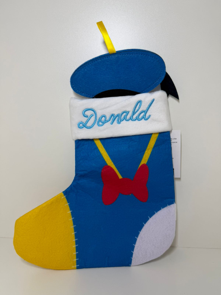 Meia natalina Pato Donald (Disney) - #1