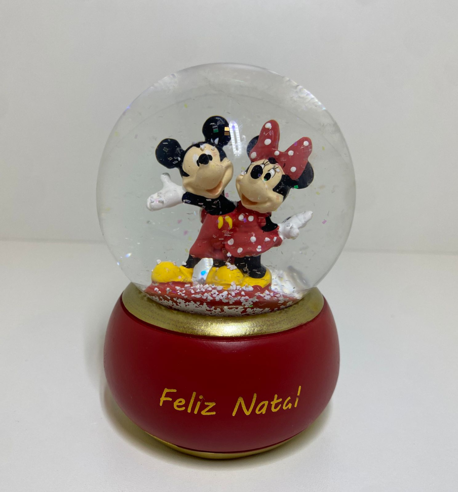 Globo de neve Mickey e Minnie