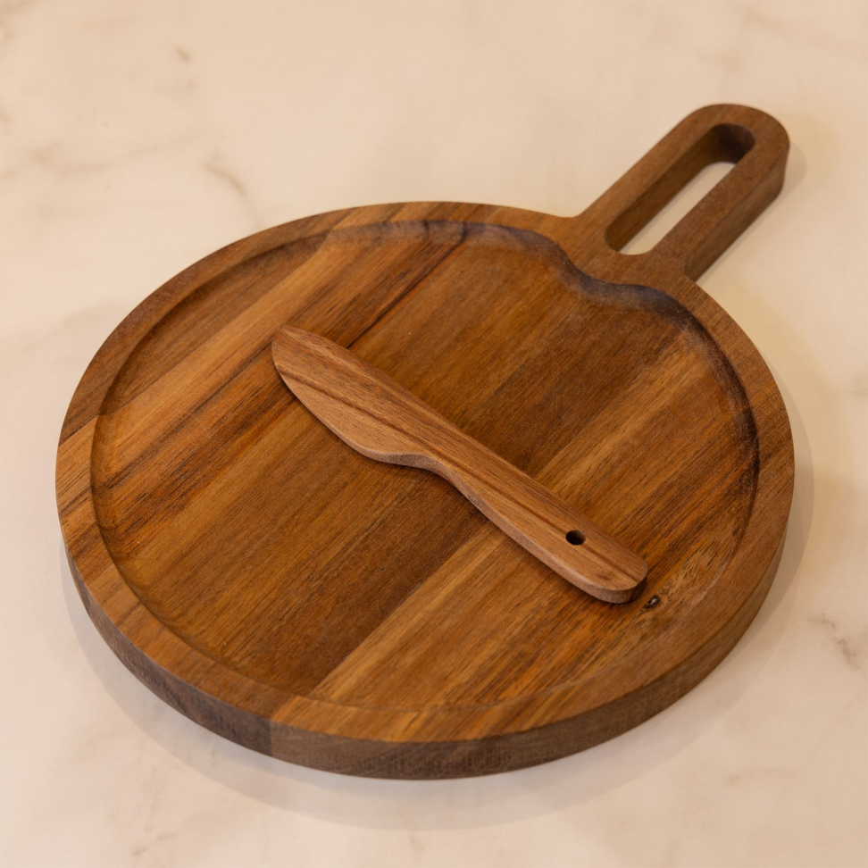 Conjunto de 2 peças para servir Lignum
