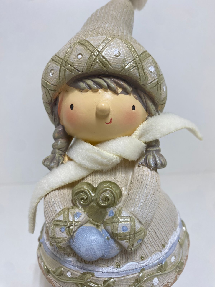 Decoração Boneca natalina (21cm) - #1