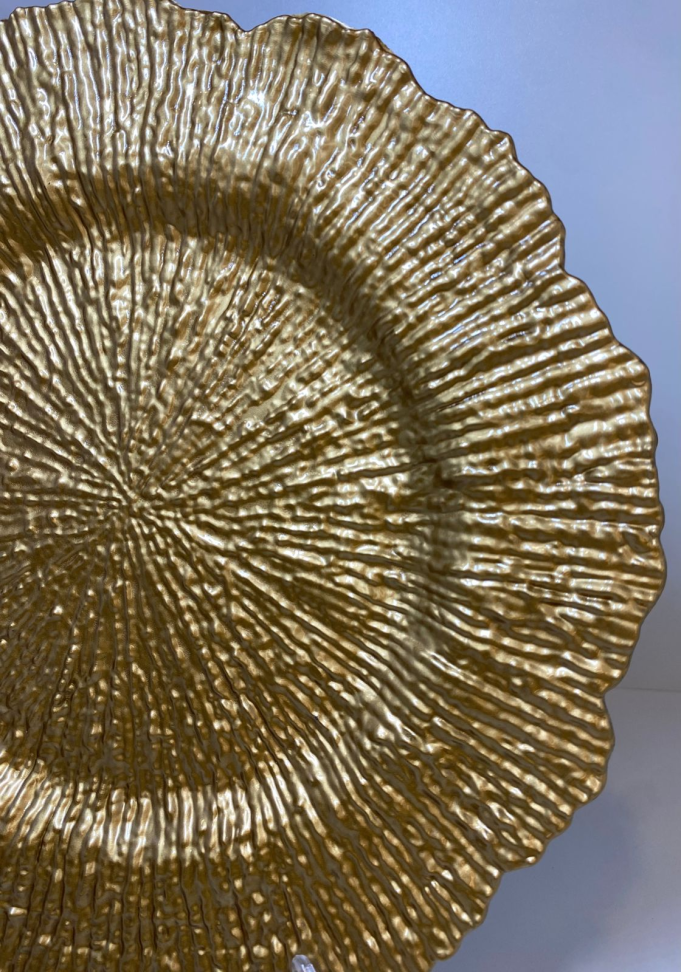 Sousplat Dourado