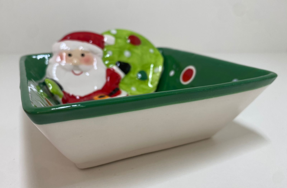 Bowl quadrado Papai Noel - #3