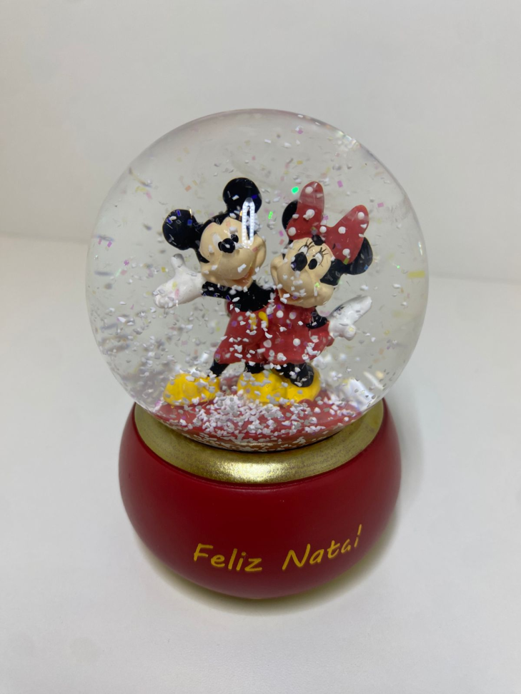 Globo de neve Mickey e Minnie