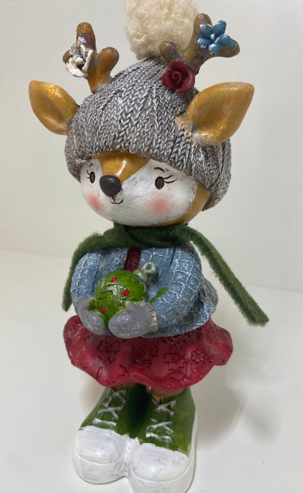 Rena em pé colorida (20cm) - #4