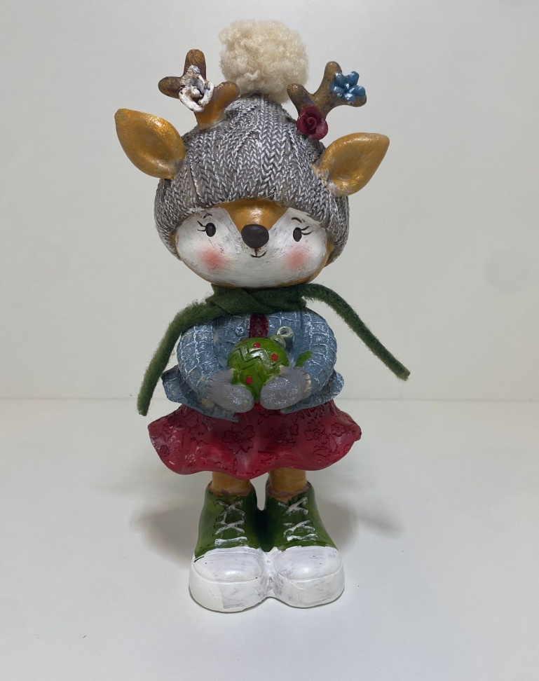 Rena em pé colorida (20cm) - #3