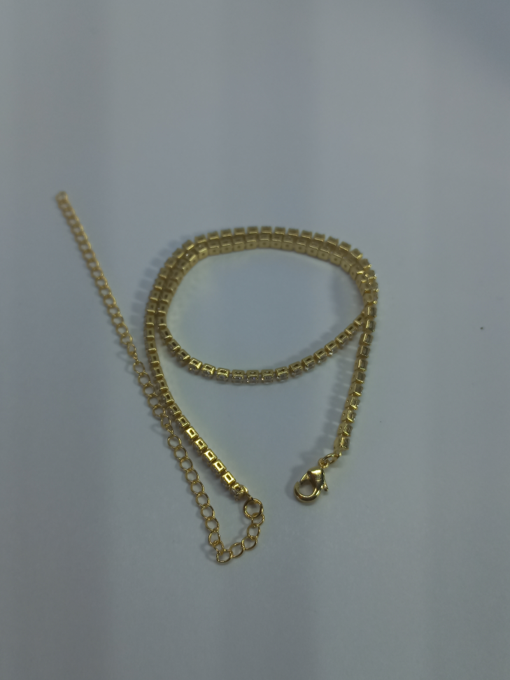 Choker de zircônia - #4