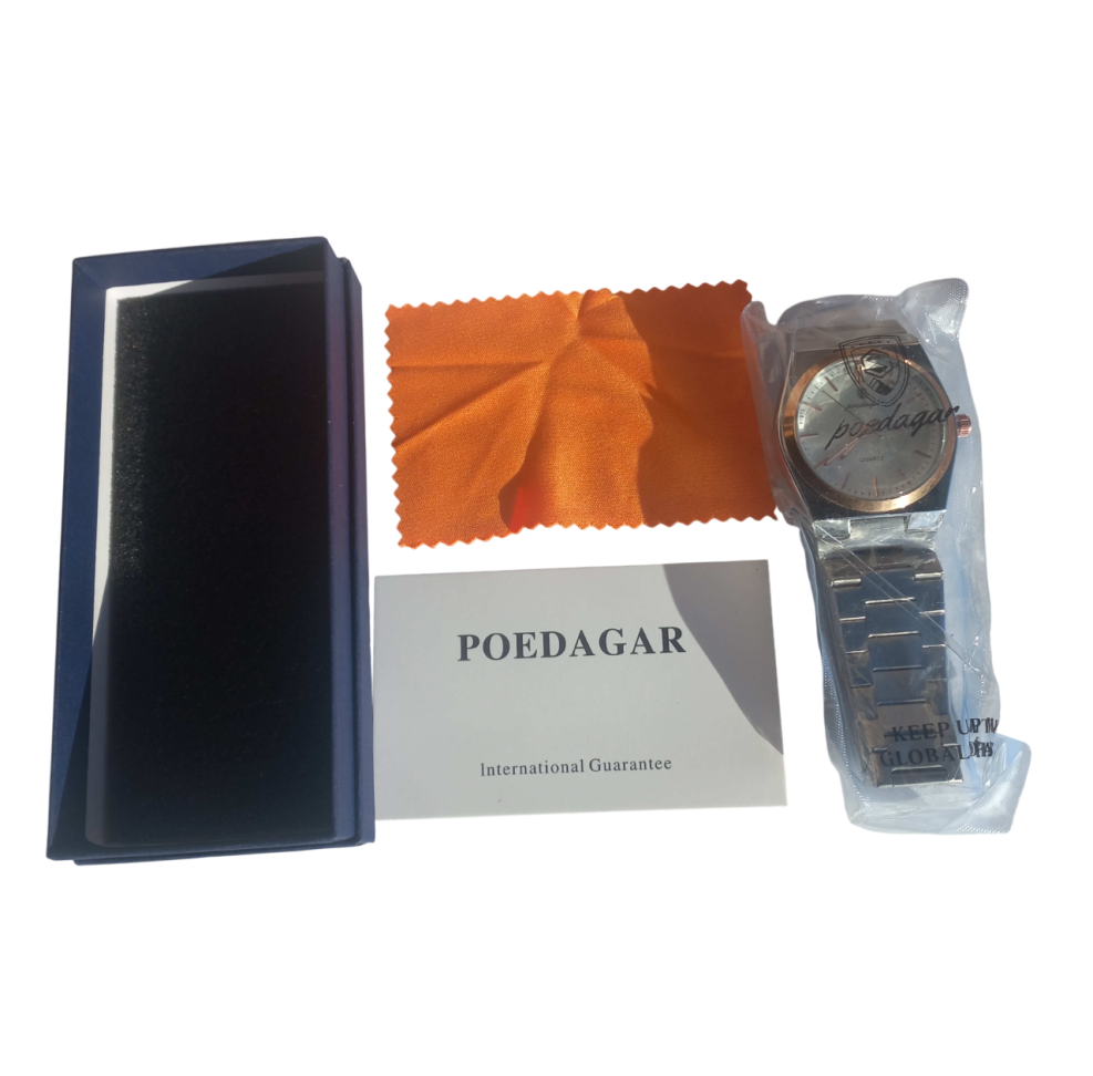 Poedagar 930 Rose Gold White relógio de luxo - #2