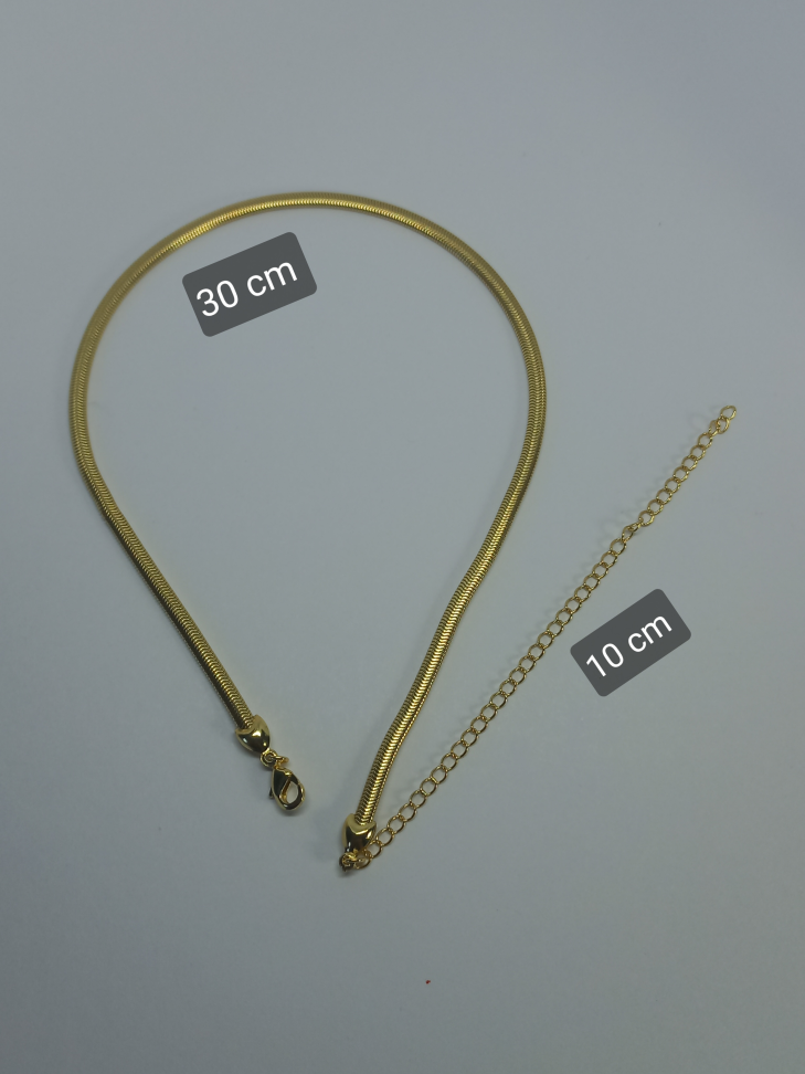 Conjunto Rabo de Rato, Choker e Pulseira - #1