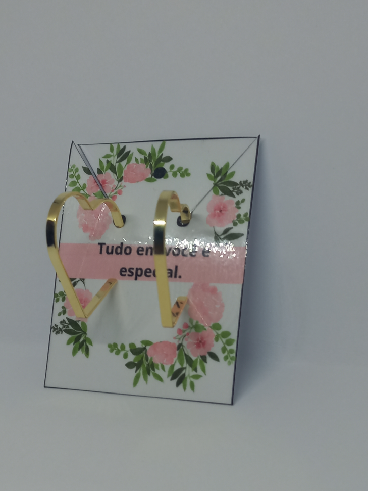 Brinco grande de Coração - #1