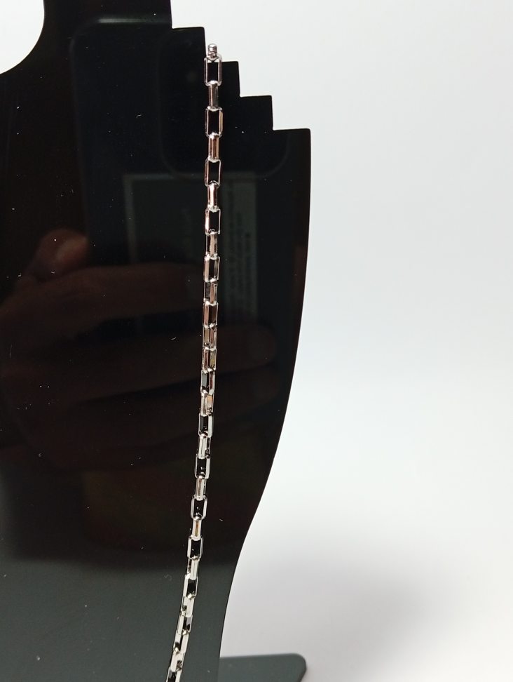 Corrente tijolo 3mm 70 cm Aço Inox 316L - #2