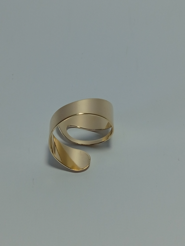 Anel Regulável, banhado a ouro 18k - #4