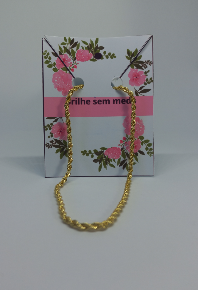 Choker cordão baiano - #4