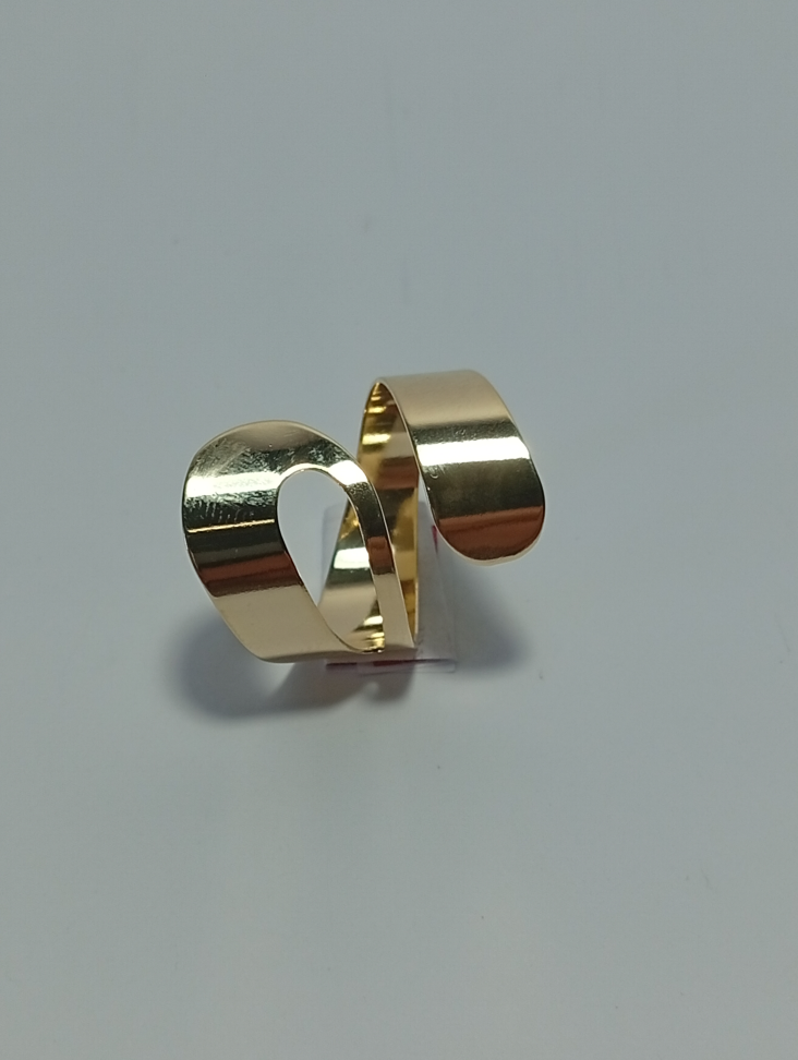 Anel Regulável, banhado a ouro 18k - #5
