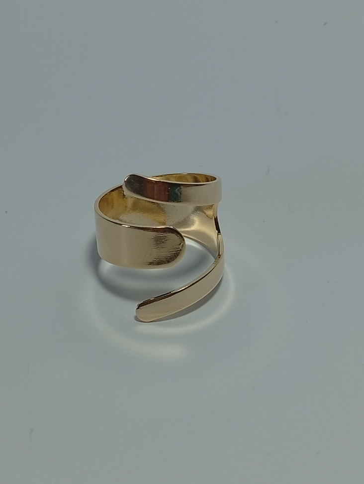 Anel Regulável, banhado a ouro 18k - #2