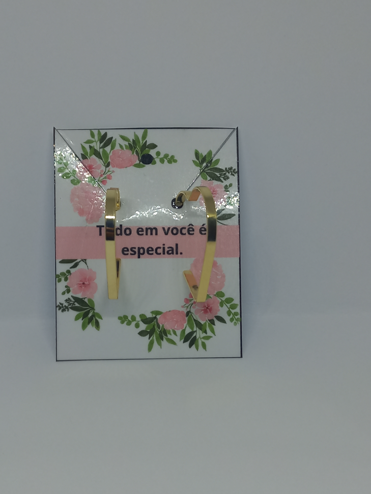 Brinco grande de Coração - #1