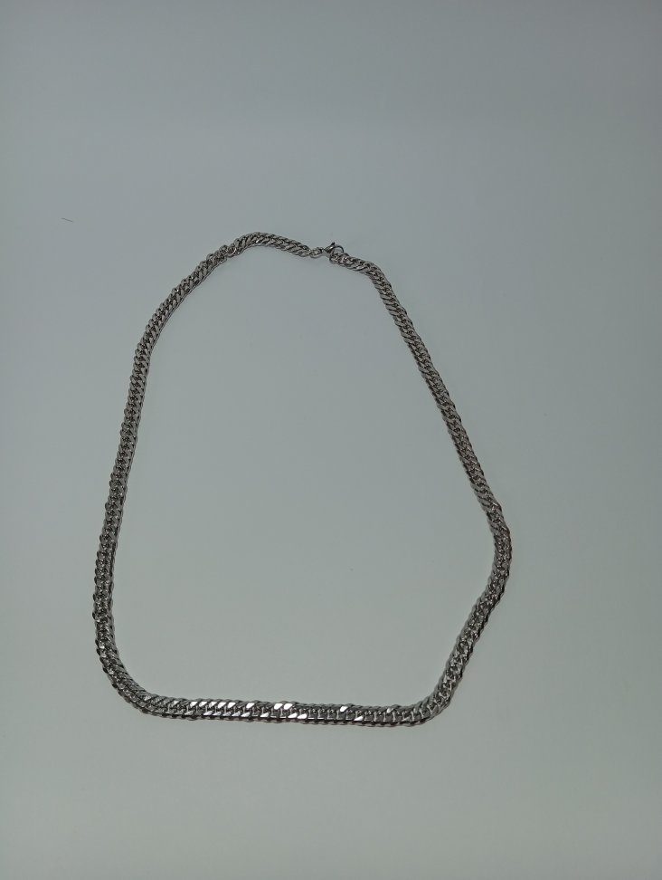 Corrente Grumet dupla 6.5 mm 60 cm Aço Inox 316L - #2