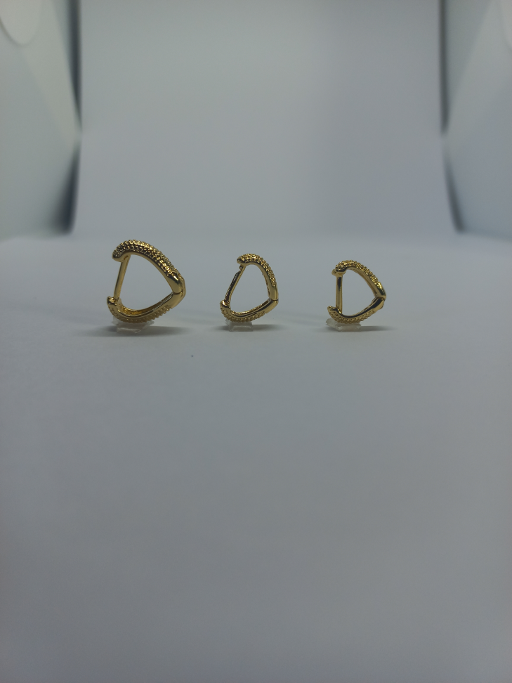 Brinco Trio Coração - #1