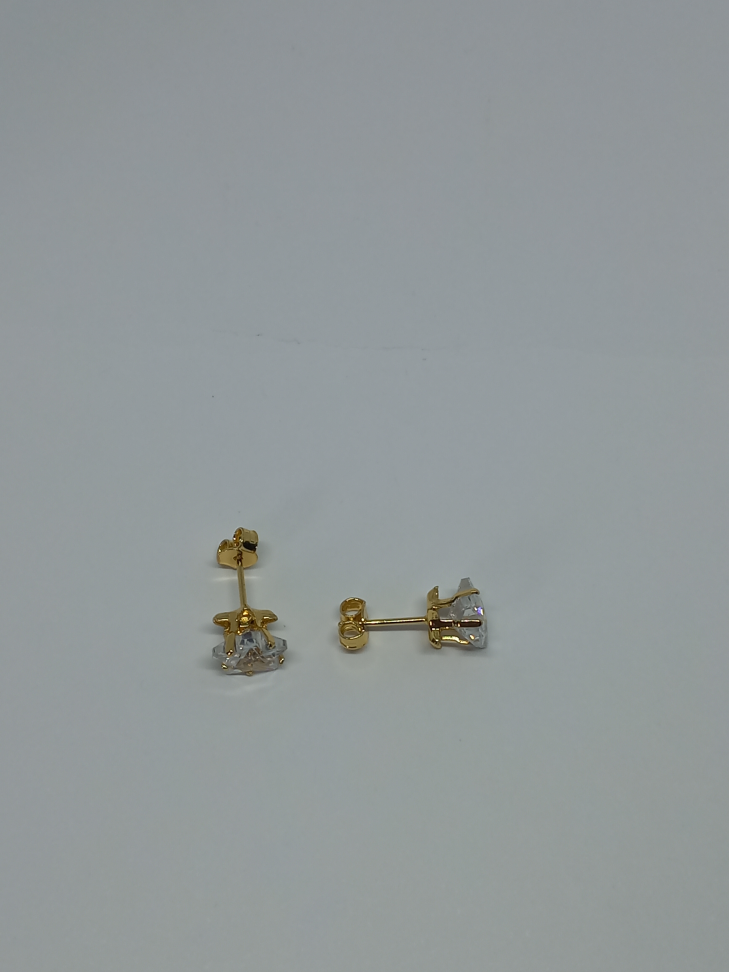 Brinco zircônia em estrela - #1