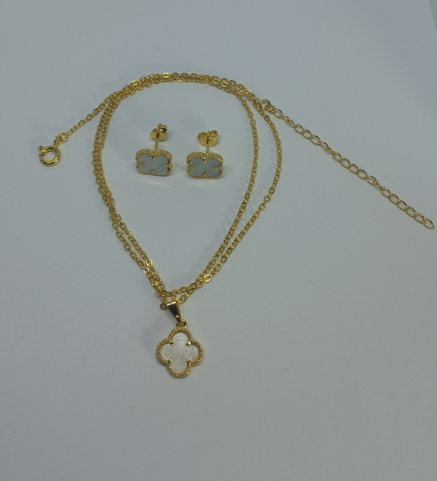 Conjunto trevo branco - #2