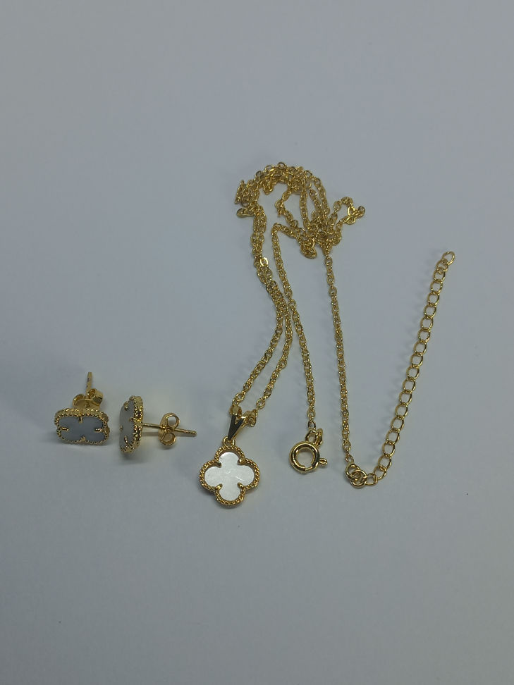 Conjunto trevo branco - #4