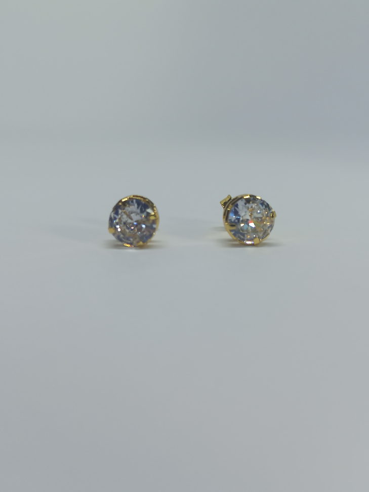 Brinco de zircônia - #4